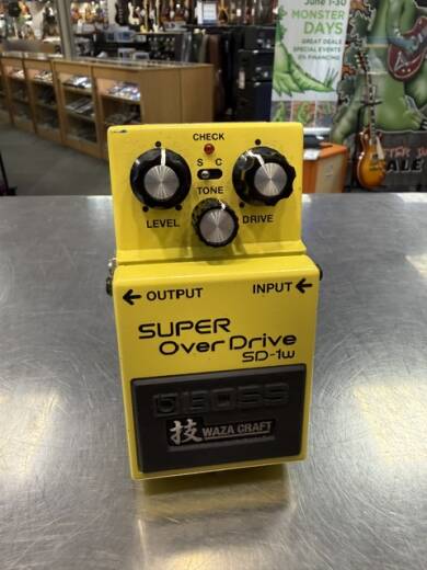 BOSS Waza Craft Super Overdrive Pedal | Long & McQuade